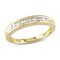 Gem And Harmony 1/4 Carat (ctw) Diamond Wedding Band Ring in 10K Yellow Gold